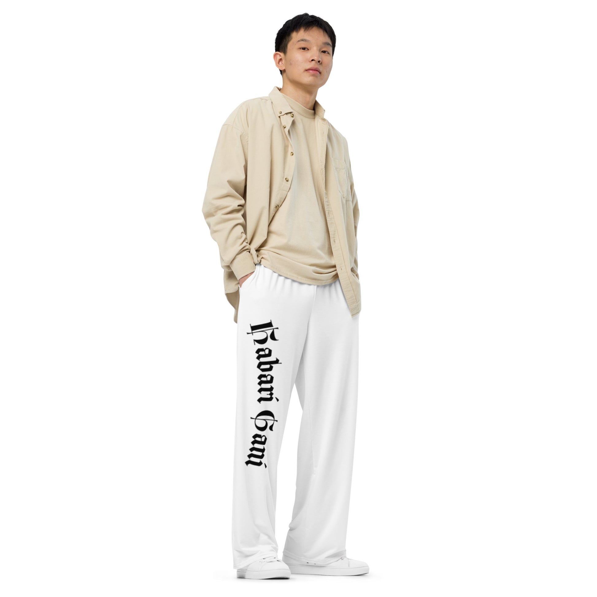 Habari Gani Soft Pants White - Habari Gani